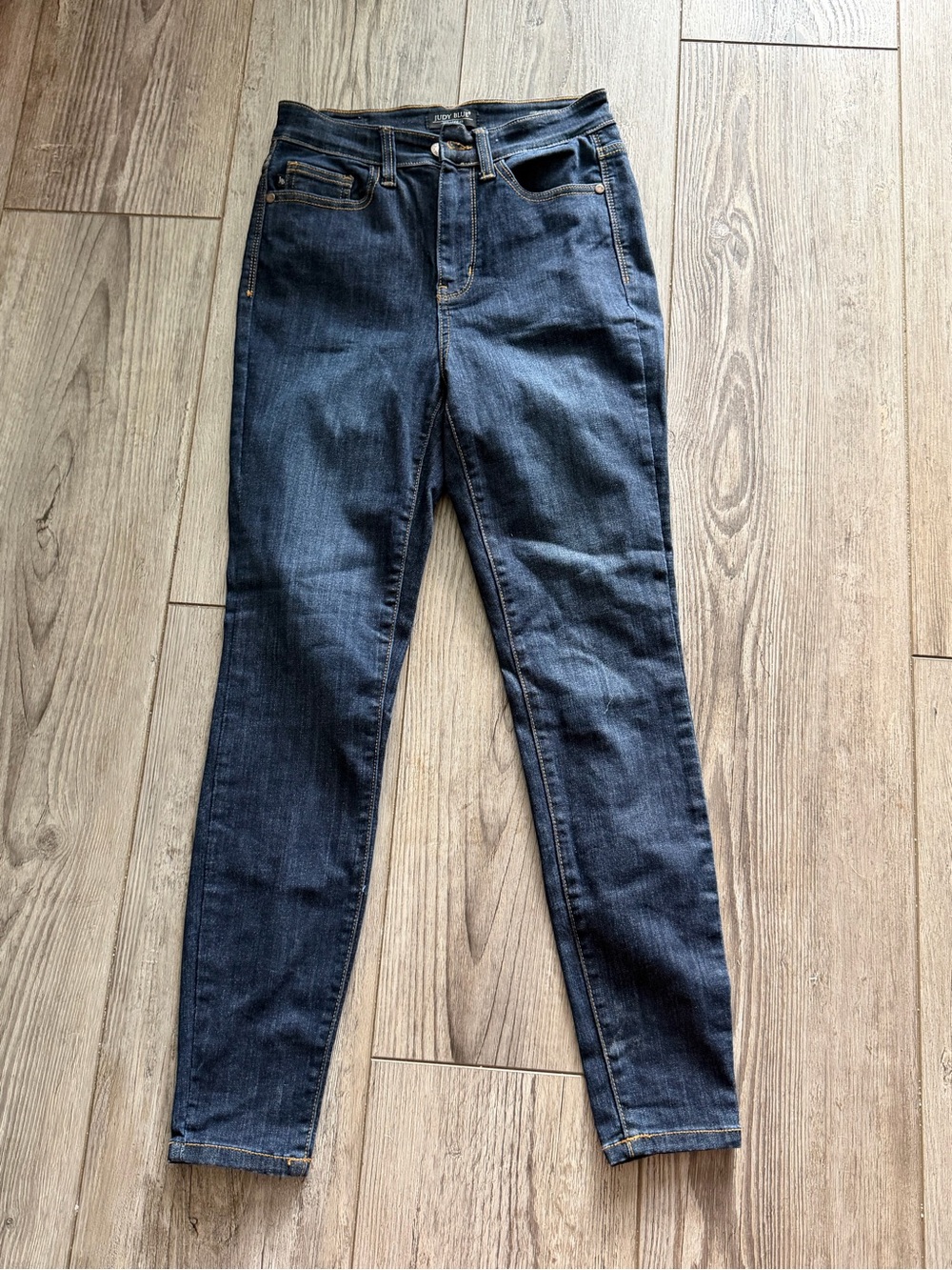Judy Blue Skinny Fit Jeans Dark Wash Womens Size 3 / 26 Stretch Denim JB22409DK